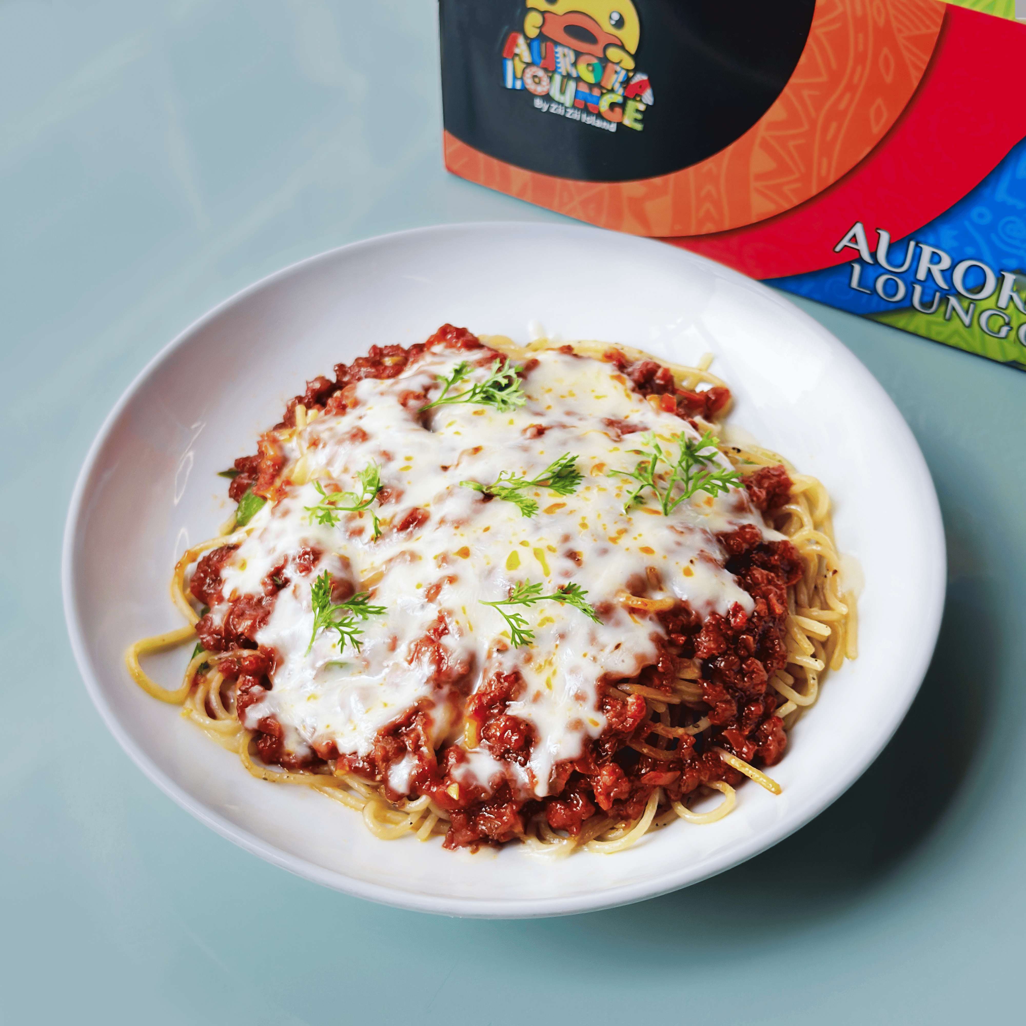 Spaghetti Bolognese - Zii Zii Island Menu Spaghetti Bolognese